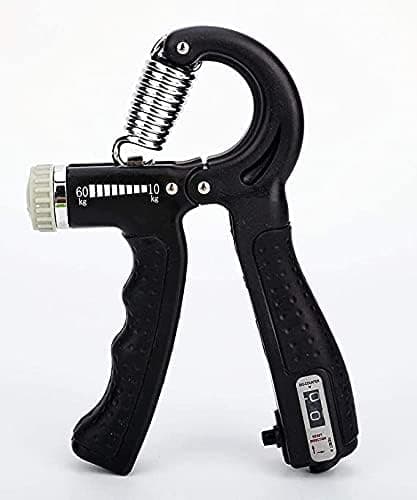 Adjustable Hand Grips Strengthened Exerciser Gripper Muscle Developer for Gym Workout Home Resistance 10Kg to 40Kg for Strong Wrist Finger and Forearms Equipment for Men and Women