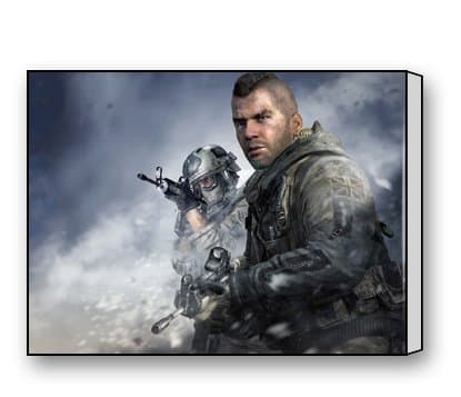 Funnyone Custom Modern Wall Art Decoration for Home John Soap Mactavish Call Of Duty Modern Warfare Canvas Prints