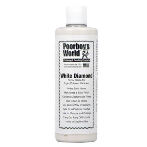 Poorboys White Diamond Show Car Glaze Kit **COMES WITH APPLICATOR PAD & MICROFIBRE POLISHING CLOTH**