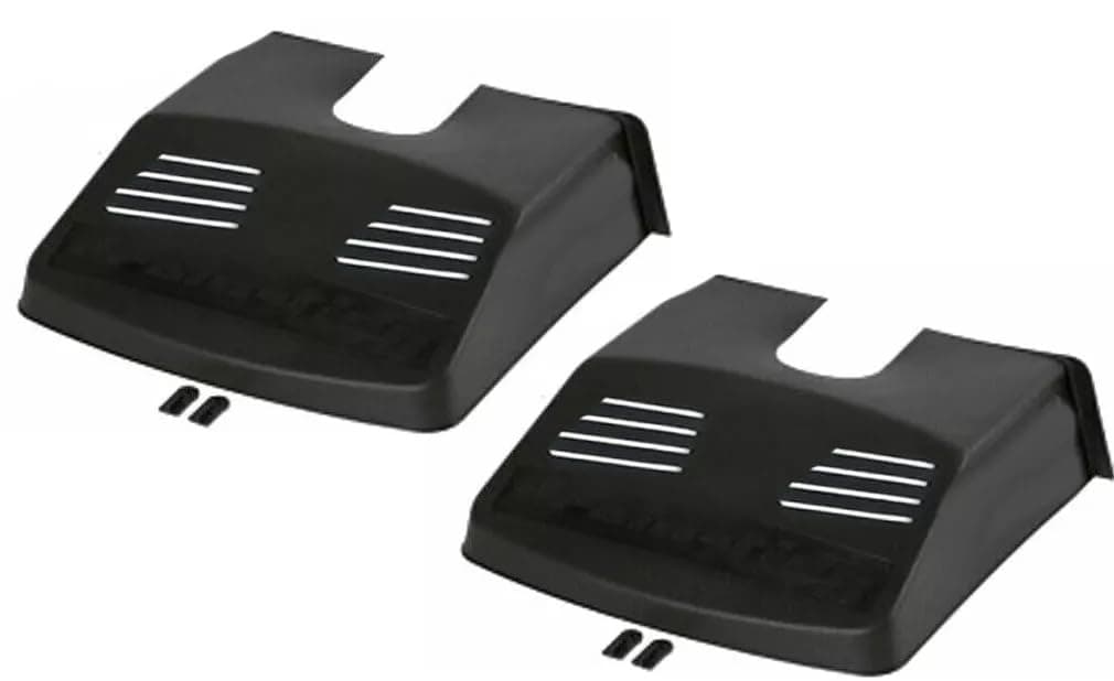 2 x Drain Cover, Black Plastic Grid Pipe Cover Ventilated, Prevents Blockages To Drains