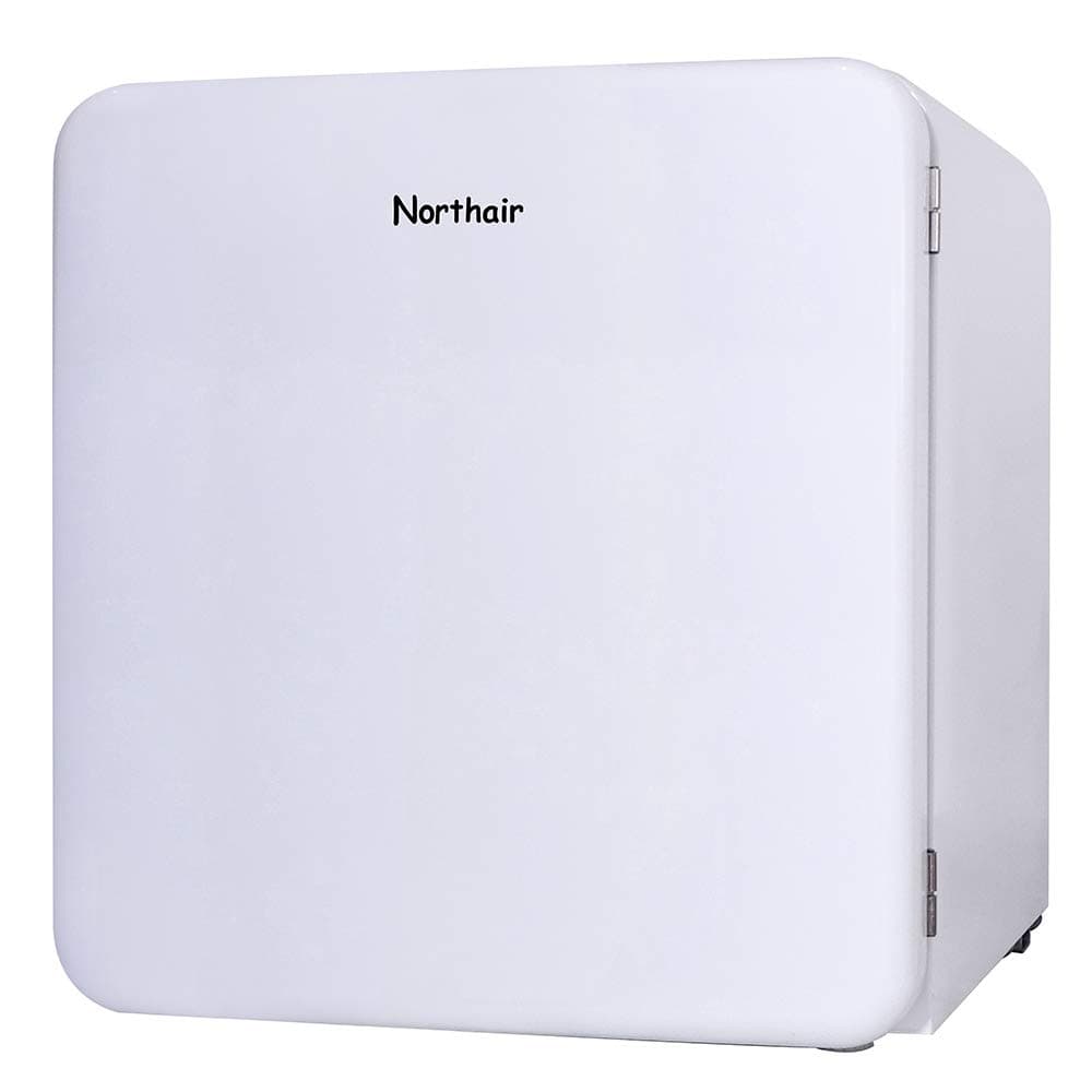 Northair Mini Refrigerator, 1.6 Cu.Ft Retro Style Single Door Fridge Cooler, Compact Refrigerator Using for Dorm, Garage, Camper, Basement or Office