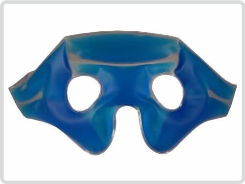 Migraine mask , gel eye mask, blue