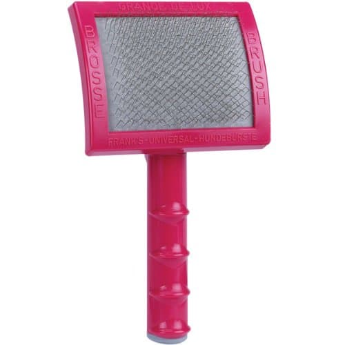 Jocbinltd Oscar Frank Grand de Luxery Premium Plastic Handle Pet Slicker Brush, Large, Pink