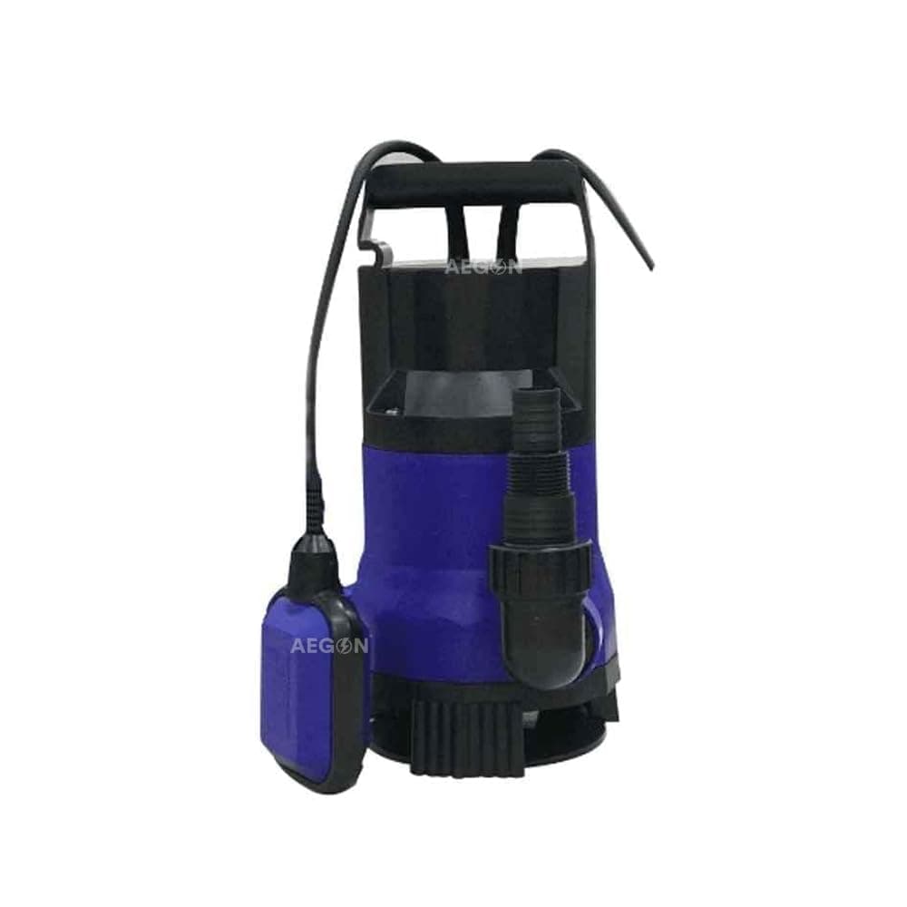 Aegon ASP750 1HP 750W Submersible Sewage Pump with Float Switch | IPX8 Waterproof | 12000 LPH High Flow | Drainage & Waste Water Pump