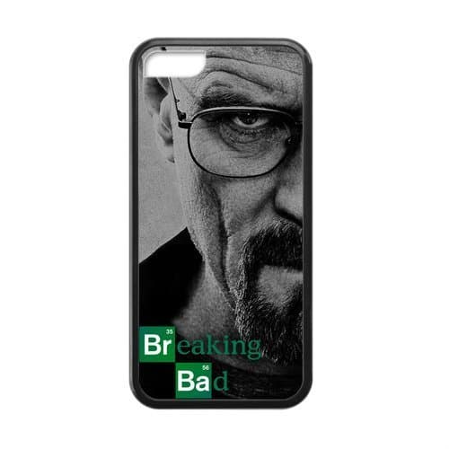 Breaking Bad Chemistry Walter White Slim One Piece Soft Rubber Durable Case Cover for iPhone 5C(Laser Technology)
