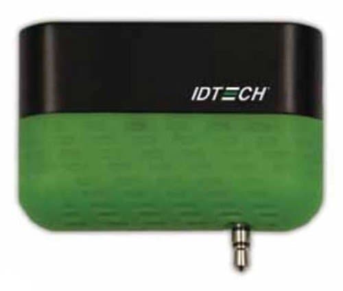 ID Technologies ID-80110010-001 Shuttle Secure Mobile MagStripe Reader, Track 1 and 2, Green