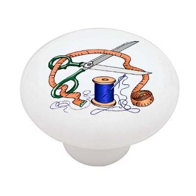 Gotham DecorSewing Time Ceramic Drawer Knob