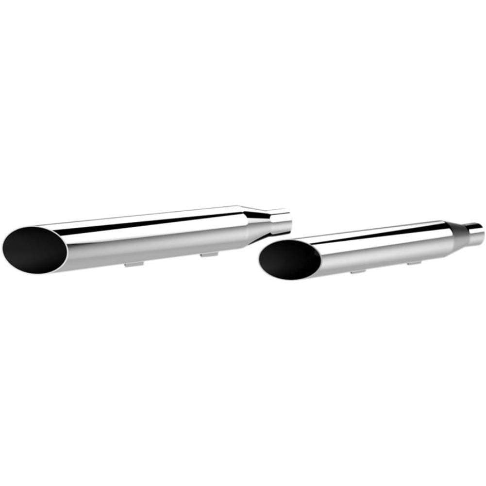 vKhrome Werks 3" Hp-Plus Slip-On Mufflers Slash Cut Chrome (Harley XL 04-14)