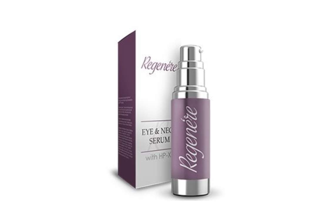 Regenere- Eye and Neck Serum- Advanced Peptide Lifting Formula Designed to Lift, Firm, and Diminish Under Eye Wrinkles- Brighten Eyes- Even Complextion