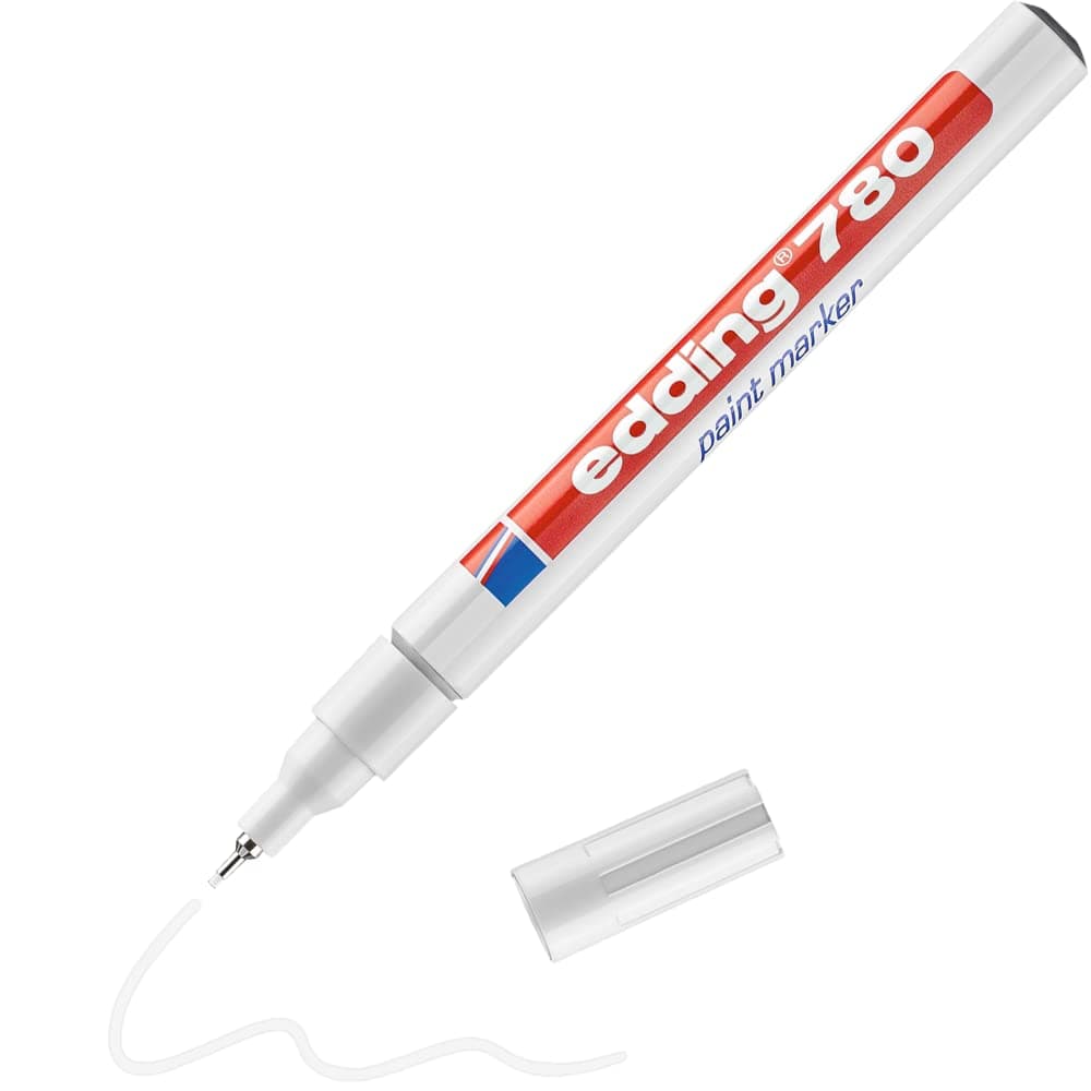 780 Paint Marker Pen Extra Fine Low Odour - White
