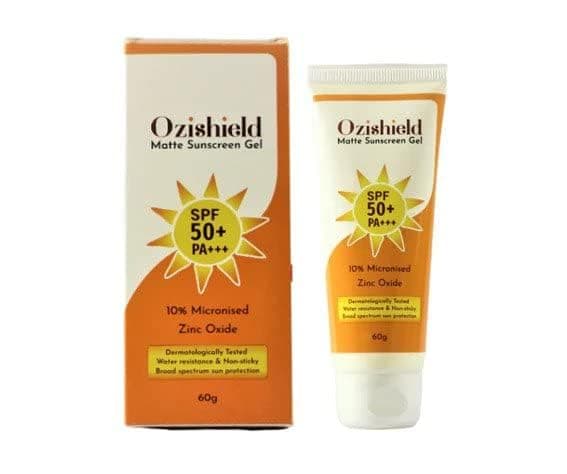 Ozishield Matte Sunscreen Gel All Skin Types, 60g