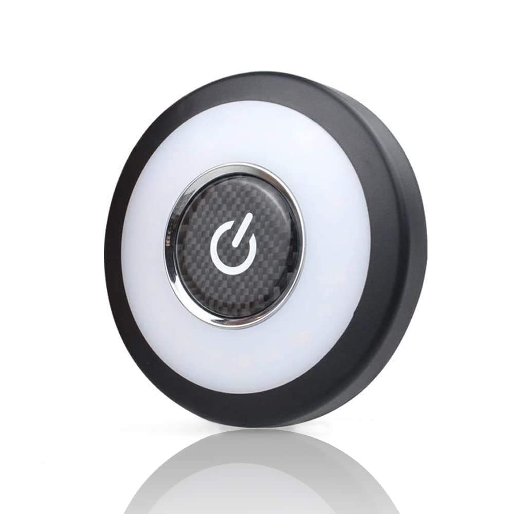 TYMXGHF USB Rechargeable LED Car Interior Dome Light 12V Bright Multi-Function Trunk Cargo Area Light Car Ceiling Roof Light for Vehicle RV Camping Bedroom Cabinet Stick on Anywhere 3 Colors