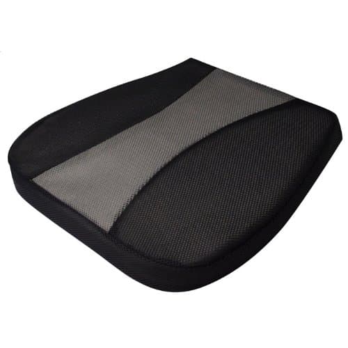 Automotive Innovations Black/Grey Polyester Front/Back Universal Fit Cushion