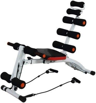 Globalepartner Six Pack Abs Care Abdomen Tummy Reducer Ab Exerciser (RED, Black)