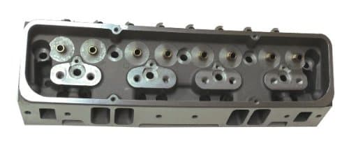 PM120A - SBC Small Block Chevy Angle Plug Aluminum Cylinder Heads 64cc