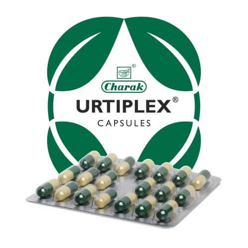 Charak Ayurvedic Urtiplex Capsule (20 Caps) by Exportmall