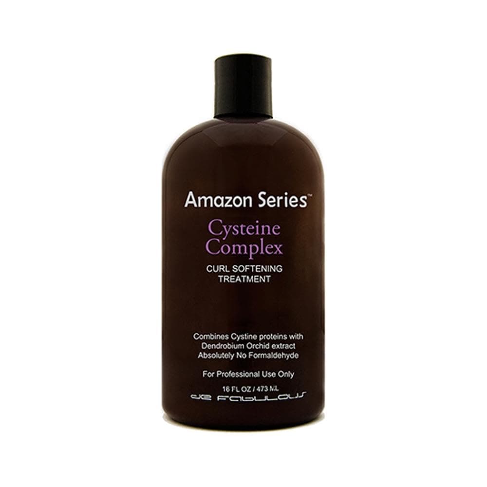 Amazon Series | Cysteine Complex - Curl Softening Treatment | No-Formaldehyde | 16 fl oz | by De Fabulous