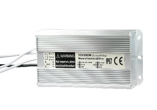 200W 12V Power Transformer - Model No. P-02 perfect for LED Landscape Lighting