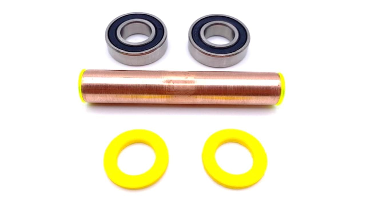 FW3 FW5 FW7 C2 C2i FREEWAY 2 & SPORT GOLF CART/BUGGY FRONT WHEEL BEARING & AXLE UPGRADE KIT - STAINLESS STEEL 2RS 32mm (INCLUDES FITTING INSTRUCTIONS)