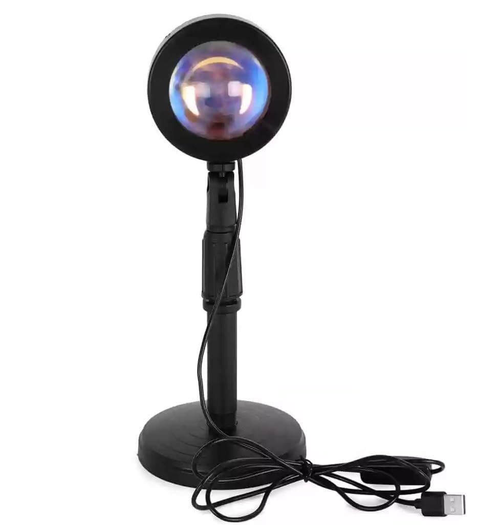 1PCS Colorfull Sunset Lamp, LED Sun Projection Night Light (Multicolor)