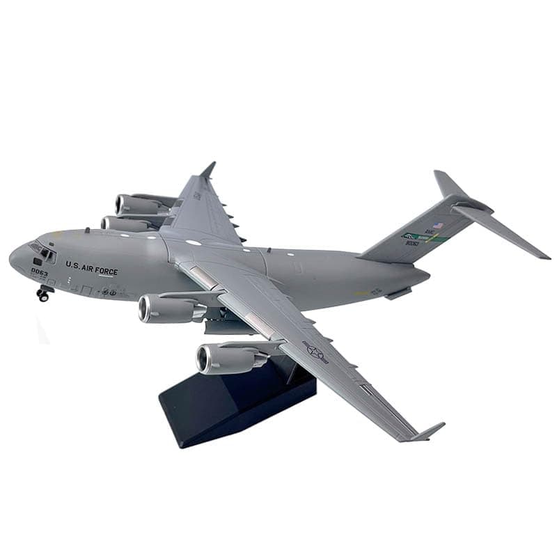 1/200 Scale US C-17 Globemaster III Strategy Transport Aircraft Diecast Airplane Plane Model Ornament