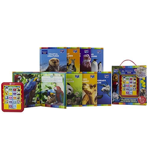 Encyclopaedia Britannica Kids: Me Reader Electronic Reader and 8-Book Library Sound Book Set