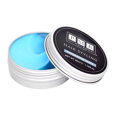 Pompadour Paste 100ml - Styling Product For Men from Pall Mall Barbers (100 ml, Light Blue)