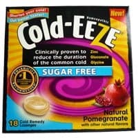 Cold-EezeSugar Free Pomegranate Flavor Cold Drop Lozenges - 18 /Box