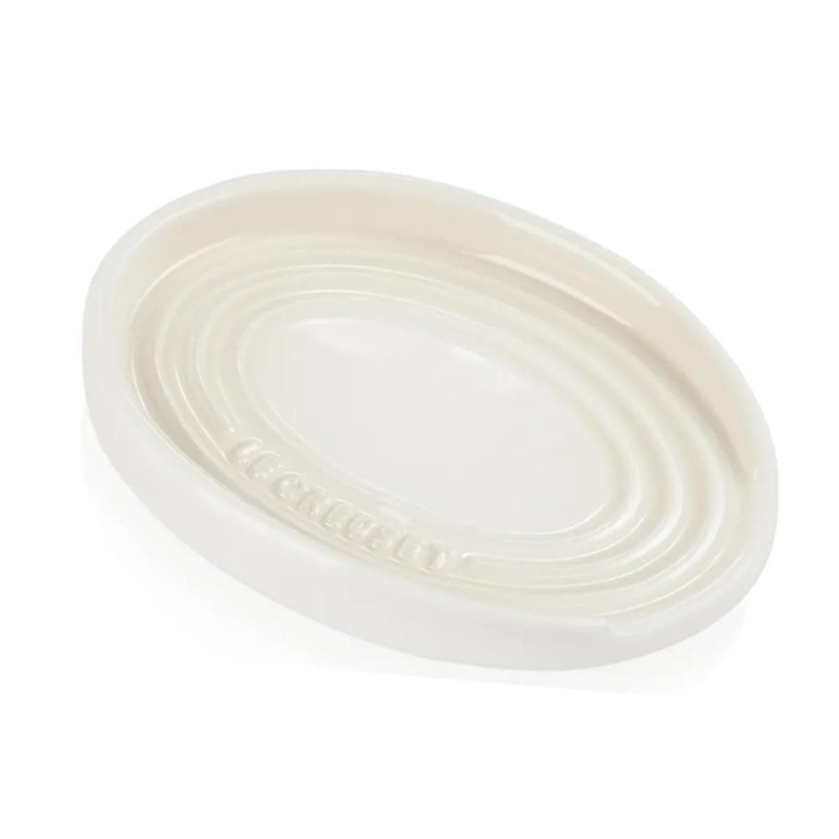 Stoneware Oval Spoon Rest Meringue, 71507157160099