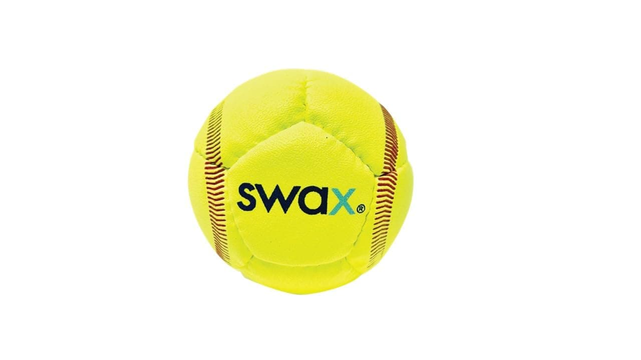 Game Master Swax Training Softball 2 Pack,Yellow,11" Softball