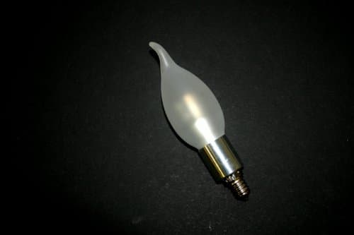 Sexy LEDs CFF/DM/LED 3.5 Watt High Performance Dimmable Chandelier Bulb Frosted Candelabra Base