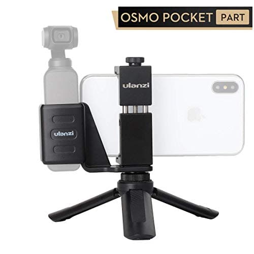 ULANZI Mobile Phone Holder Mount with Mini Table Tripod for DJI Osmo Pocket Vlogging Fixed Stand Bracket Osmo Pocket Camera Accessories