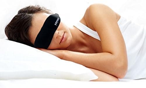 DreamyMask Eye Mask for Sleeping with - 3D Memory Foam Includes Carry Pouch and Ear Plugs - Best for Traveling, Flights, Meditation and Shifts Work.