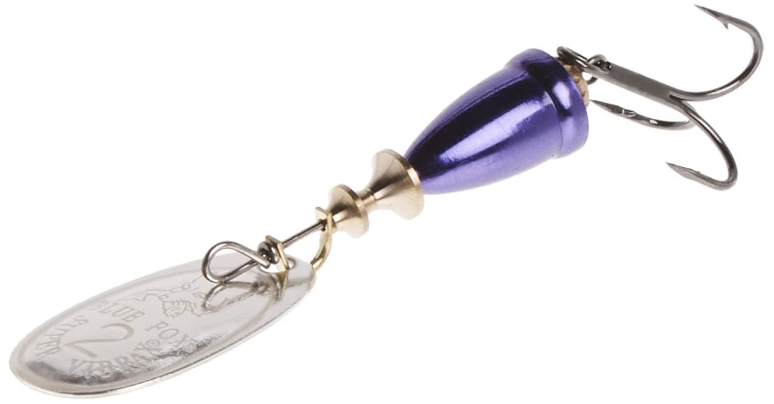 Classic Vibrax 02 Plated 3/16 (Silver/Purple, Size- 2.44)