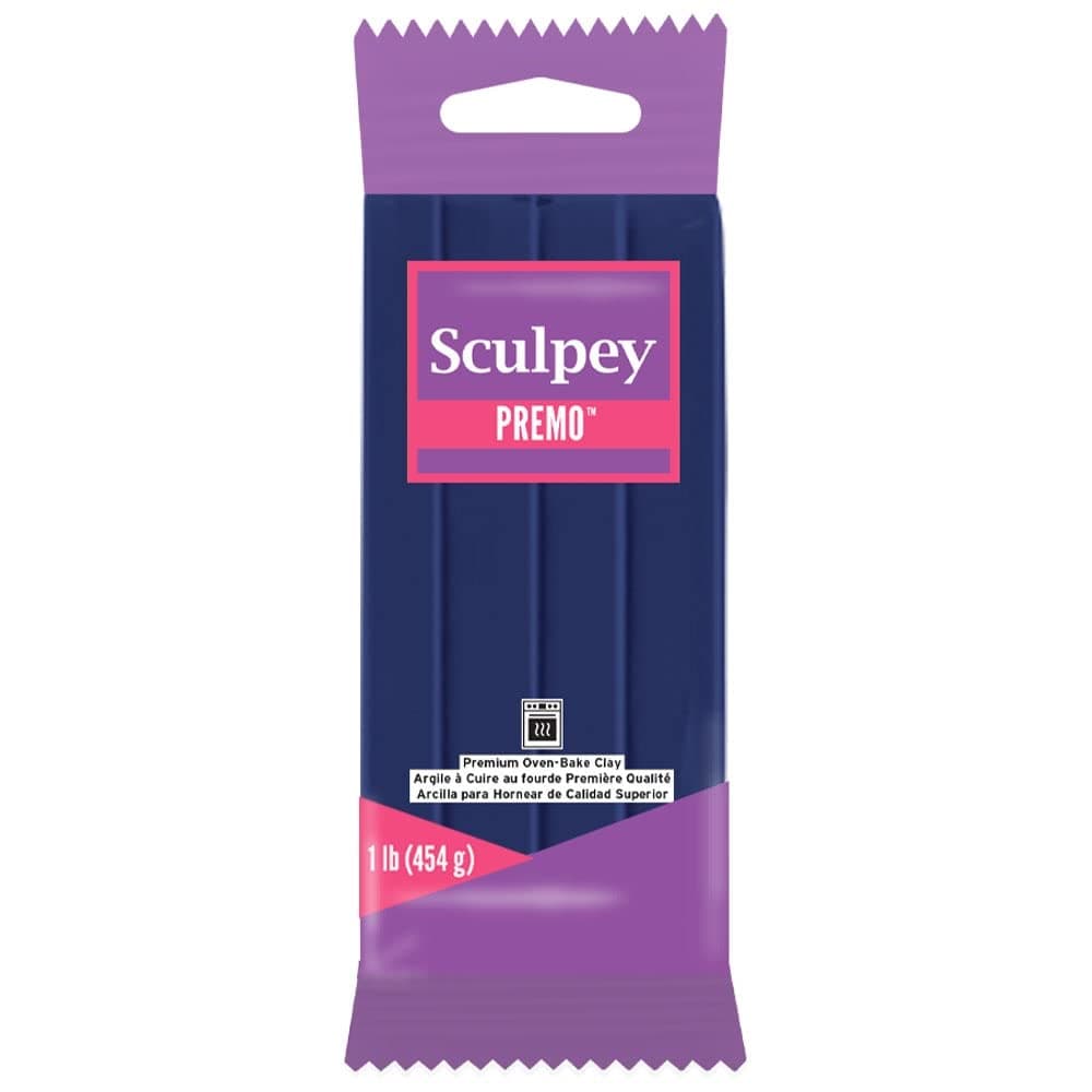 Polyform Sculpey Clay Set, Pe1, Ultramarine Blue Hue, 1 lb