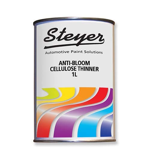 1 Litre Cellulose Anti Bloom Paint Thinner for use in Celle Car Paints, Primers & Clears. reduces Blooming & Increases Gloss Levels