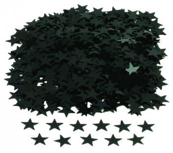 CSC Imports Metallic Confetti - Black Stars