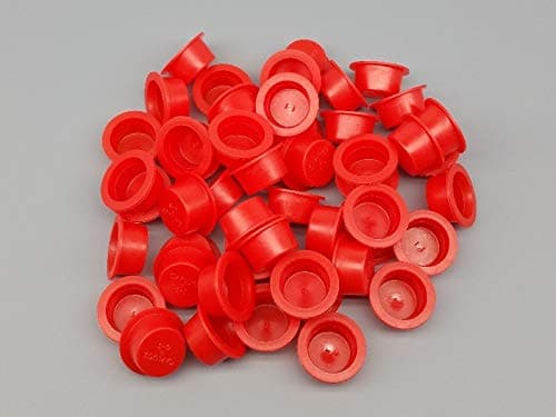 100 Fireworks Plastic Plugs End Caps For 9/16" Tubes
