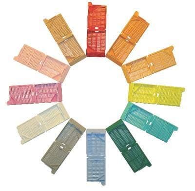 Starplex TC-DRKGREEN Tissue Cassette with Micromesh Chamber, Non-Sterile, Dark Green (Pack of 1500)