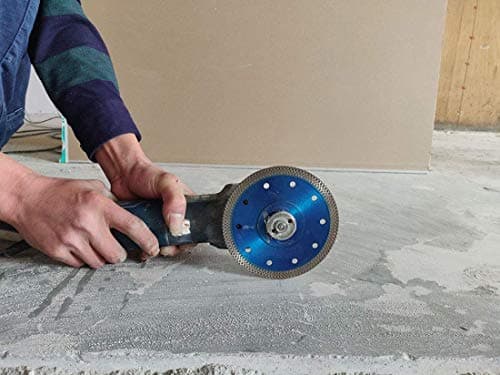 GoYonder 4 Inch Super Thin Diamond Saw Blade for Cutting Porcelain Tiles,Granite Marble Ceramics (4"-Blue 2PCS)