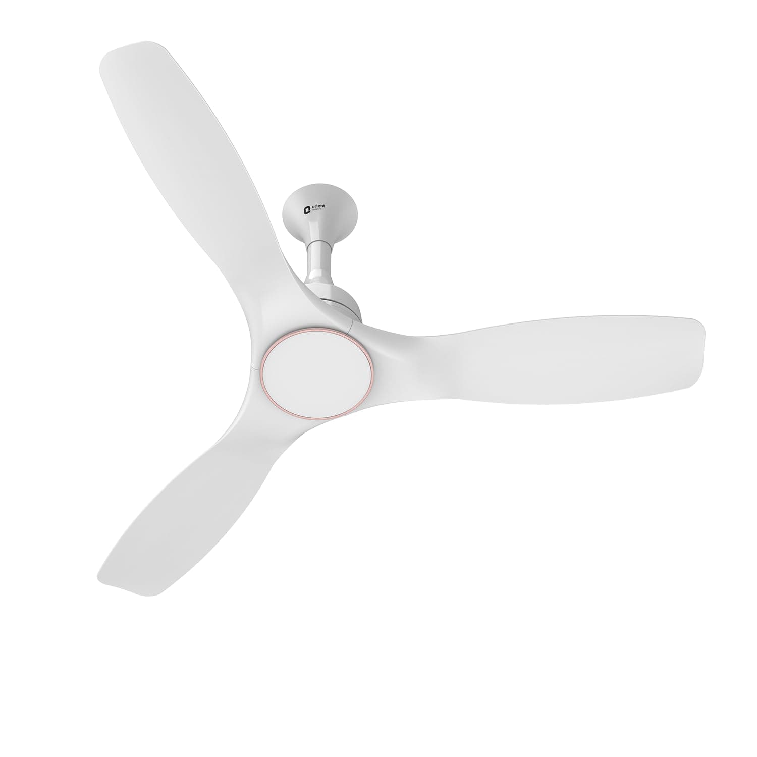 Orient Electric 1200mm Aerosense BLDC Ceiling Fan with Remote | BEE 5-star rated Energy Saving Fan | 5-year warranty by Orient | White, pack of 1