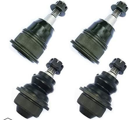Kryptonite Upper and Lower Ball Joint Package Deal (For Stock Control Arms) Compatible with 2001-2010 Chevy/GMC 2500HD 3500HD
