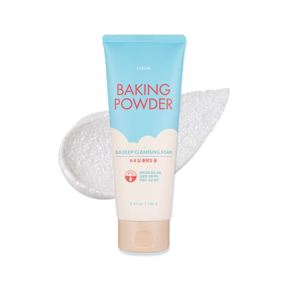 Etude House Baking Powder B.B Deep Cleansing Foam - 160ml, 5.4 Fl Oz (Pack of 1)