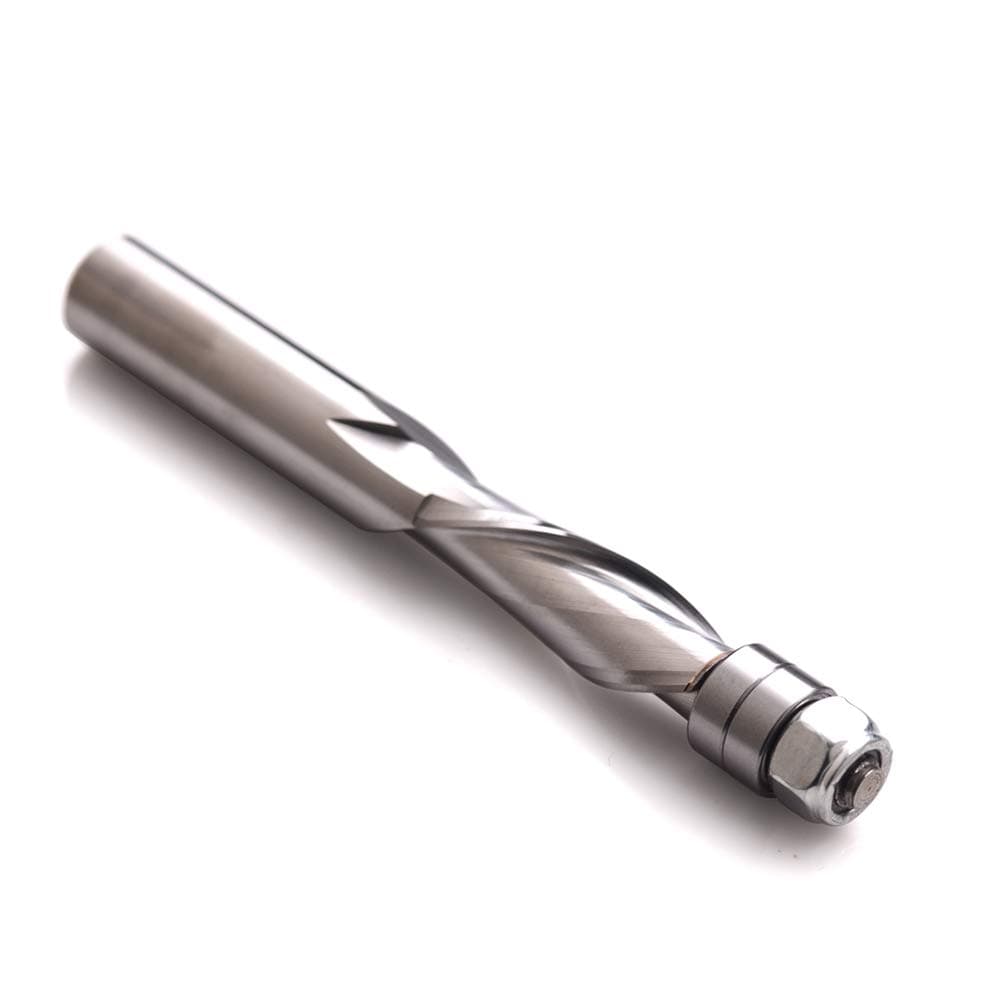 RUHI DF 2461 Spiral Flush Trim Bit Down Cut 1/2" Shank, 1/2" X 1-1/2" X 1/2" X 3-1/2"