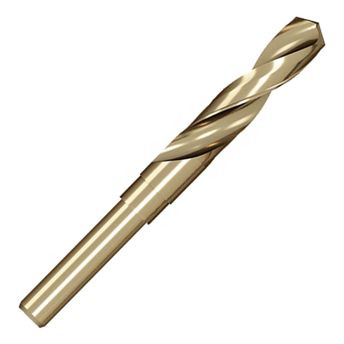 Meccion HSS Cobalt Drill Bit, Reduced Shank Twist Drill Bit for Metal, Stainless Steel, Aluminium, Wood, Plastic, Non-Ferrous Etc. (15mm)