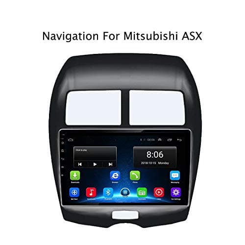 10.1Inch Android 8.1 2DIN Android Car Radio Stereo GPS Navigation WiFi Bluetooth MP5 Player for Mitsubishi ASX 2013-2015 4G LTE with SIM Card Slot