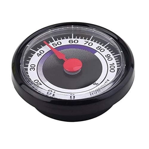 Gessence 1 PC Mini Portable Accurate Durable Analog Hygrometer Humidity Meter Mini Power-Free for Indoor Outdoor Home Use