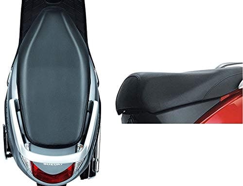 Guance Thread Fitting Artificial Leather Waterproof Seat Cover for Hero Maestro Edge (Black)