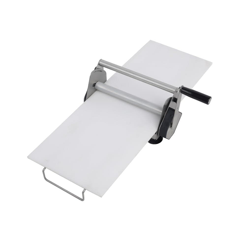 Pastry Board and Fondant Roller, Manual, 12" Wide, Adjustable Thickness Up to 2/3" Manual Operation, For Goatarin, Puff Pastry (12")
