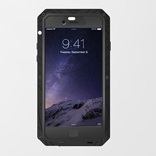 iphone 6 case,Hard Metal Corning Gorilla Glass Shockproof/Dustproof/Watertherproof Cover Case For iphone 6 4.7 inch